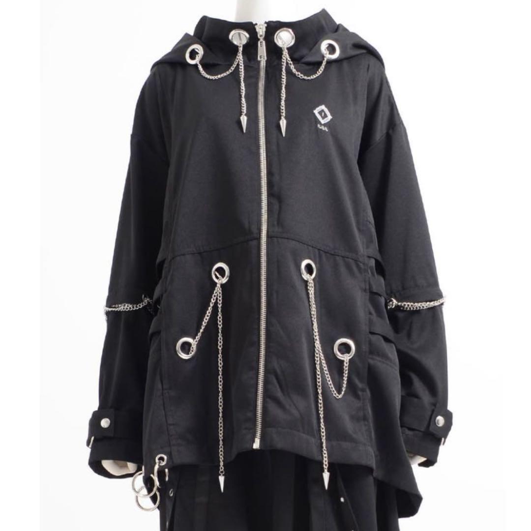 ililil【イルイルイル】自称ラスボスくんジップパーカー