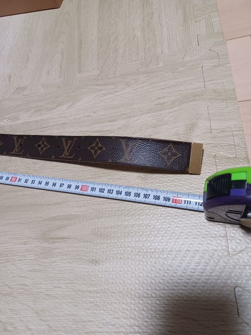 LOUIS VUITTON ベルト　モノグラム　ケース付