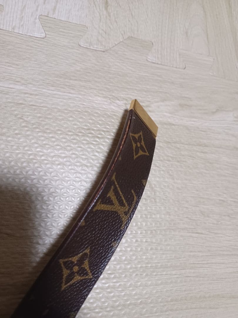 LOUIS VUITTON ベルト　モノグラム　ケース付