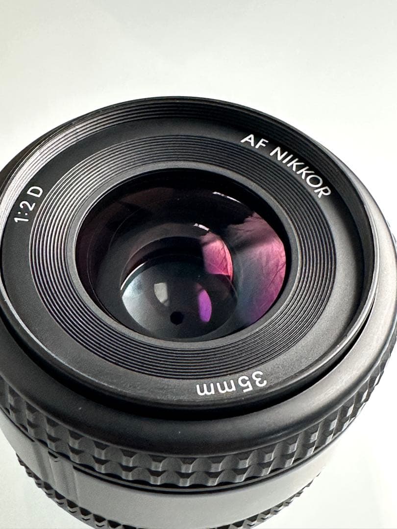ニコン Nikon AF Nikkor 35mm f/2D 単焦点レンズ 美品