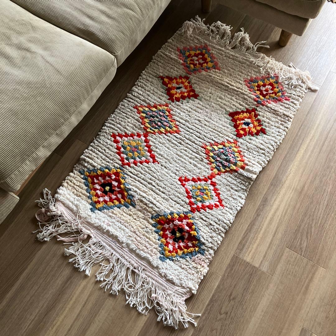 モロッコ　ラグ　Newボシャルウィット　B