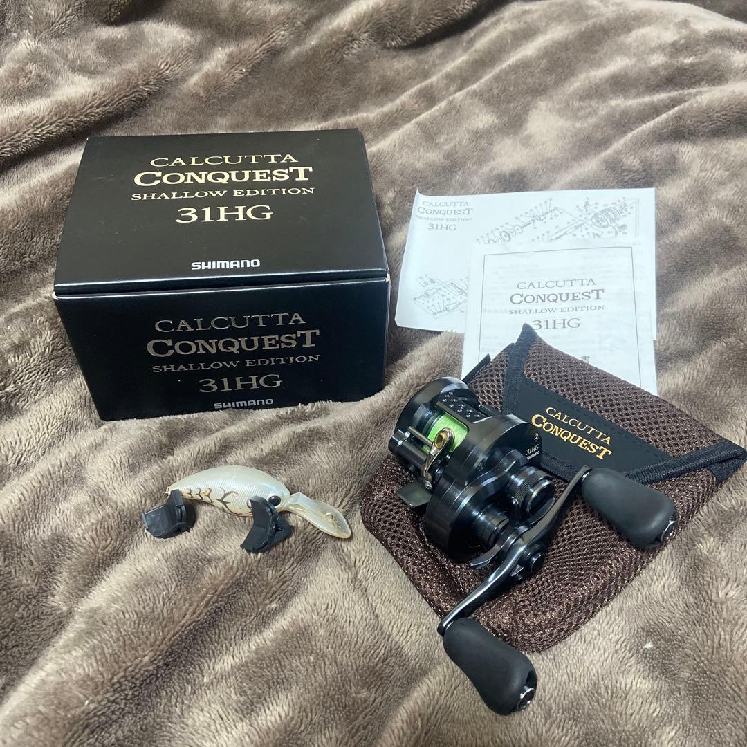 【美品、最終価格】シマノ 24カルカッタコンクエストSE 31HG(左巻き)