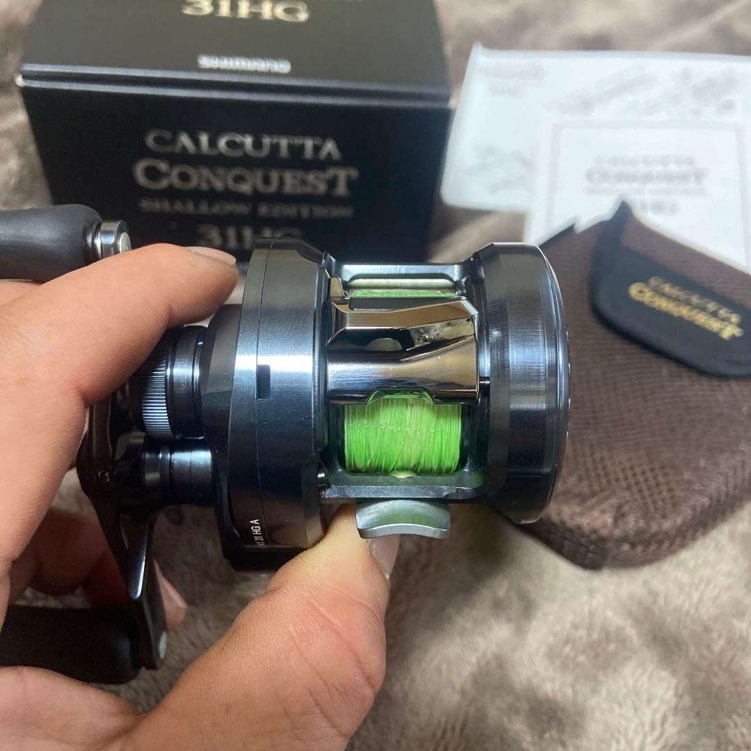 【美品、最終価格】シマノ 24カルカッタコンクエストSE 31HG(左巻き)