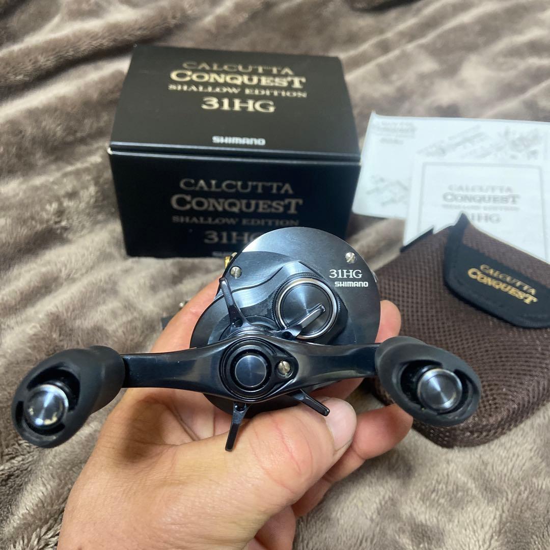 【美品、最終価格】シマノ 24カルカッタコンクエストSE 31HG(左巻き)