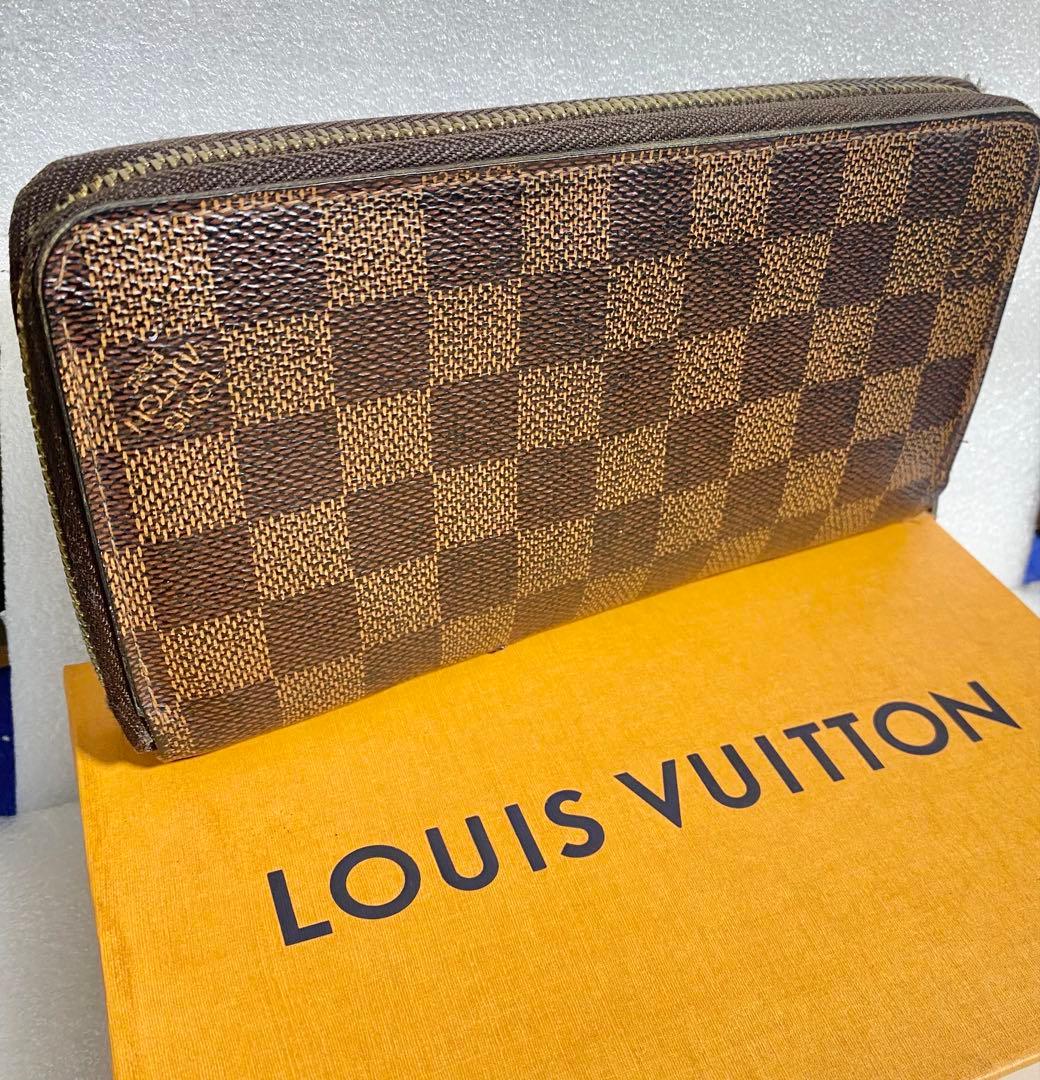 ア*︎様 LOUIS VUITTON ダミエ　ジッピーウォレット　ファスナー社外