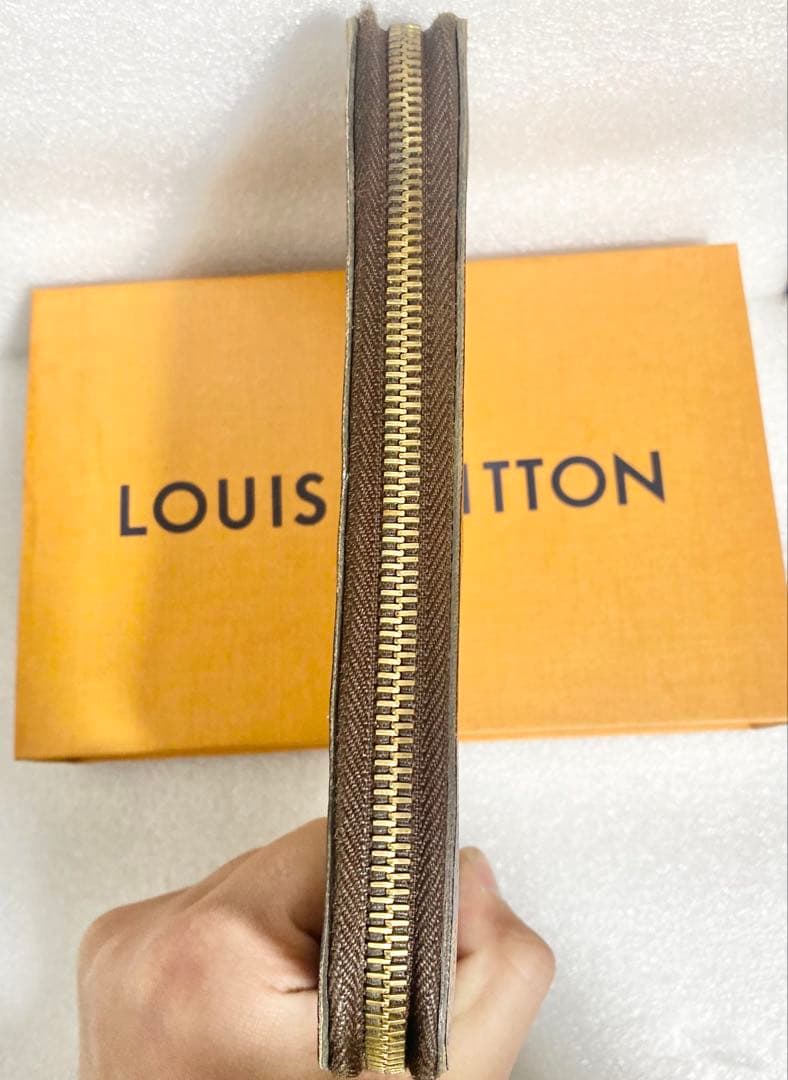 ア*︎様 LOUIS VUITTON ダミエ　ジッピーウォレット　ファスナー社外