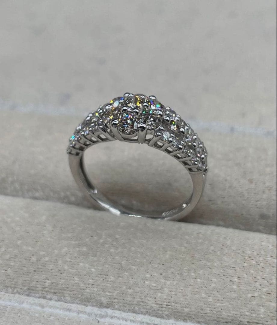 JA147★高級 ダイヤモンド1ct プラチナ リング