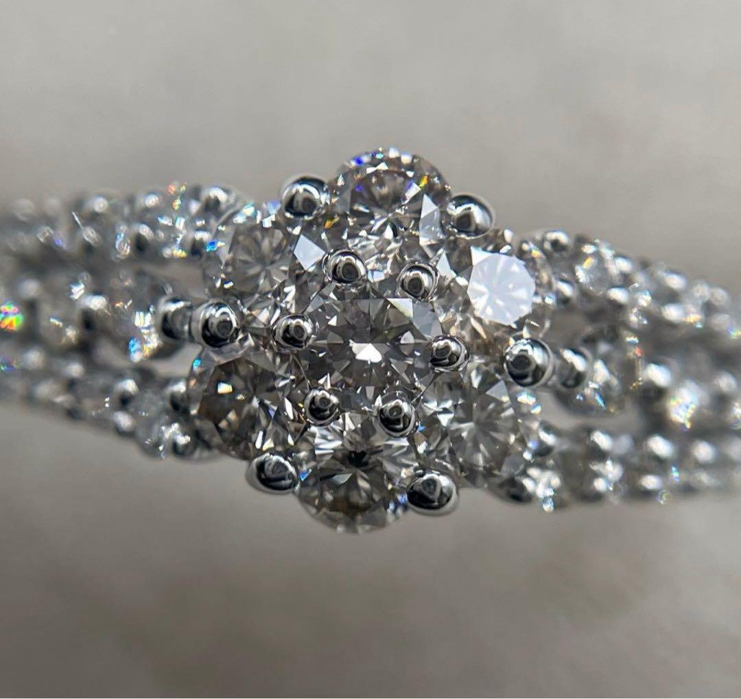 JA147★高級 ダイヤモンド1ct プラチナ リング