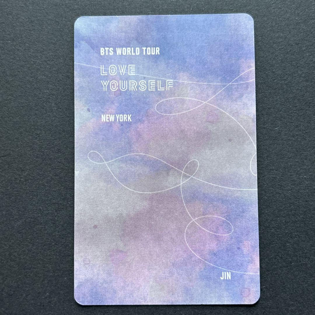 BTS LOVE YOURSELF LYS NEWYORK DVD JIN ジン