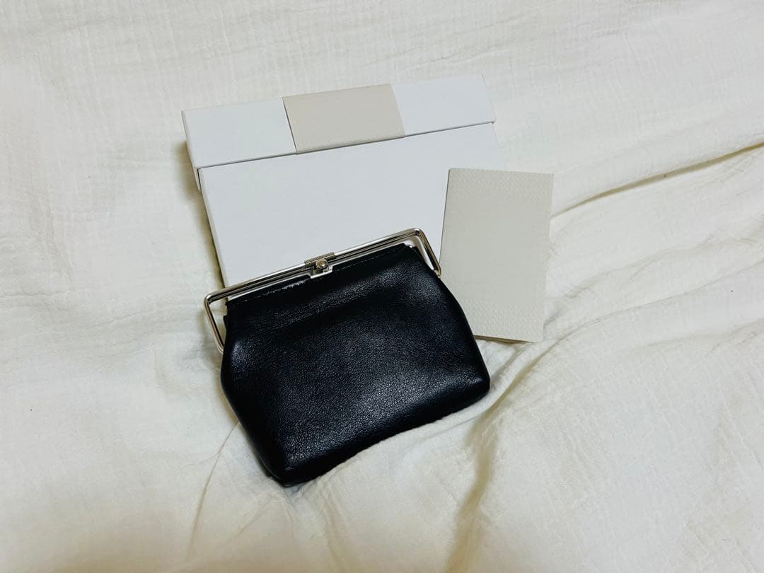 ED ROBERT JUDOSONのレザーがま口ケース