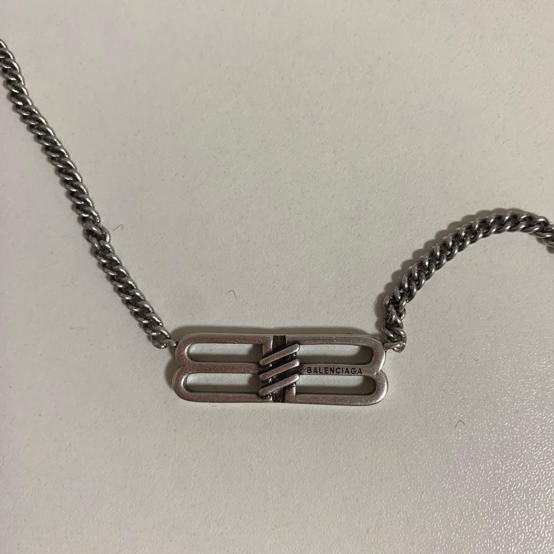 バレンシアガ　balenciaga ネックレス　シルバー