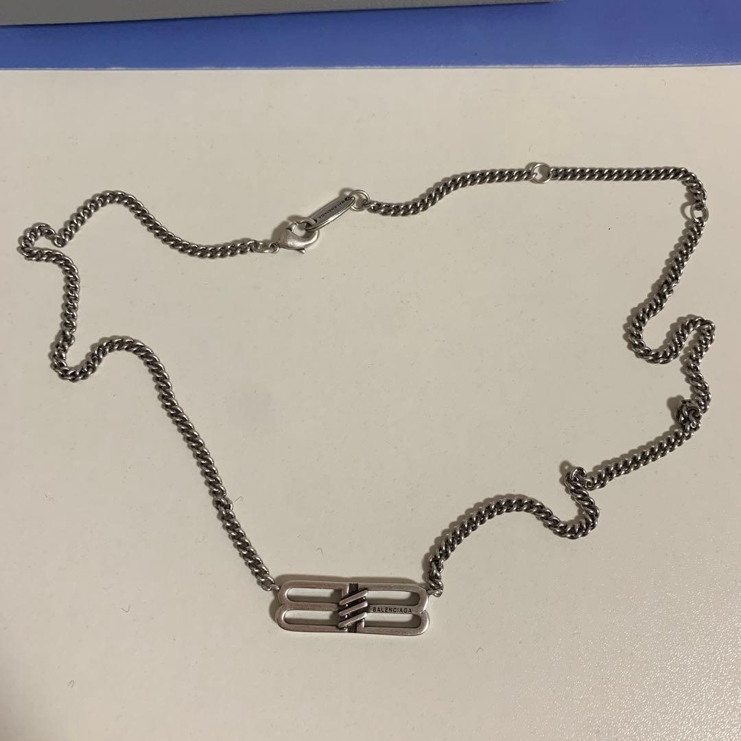 バレンシアガ　balenciaga ネックレス　シルバー