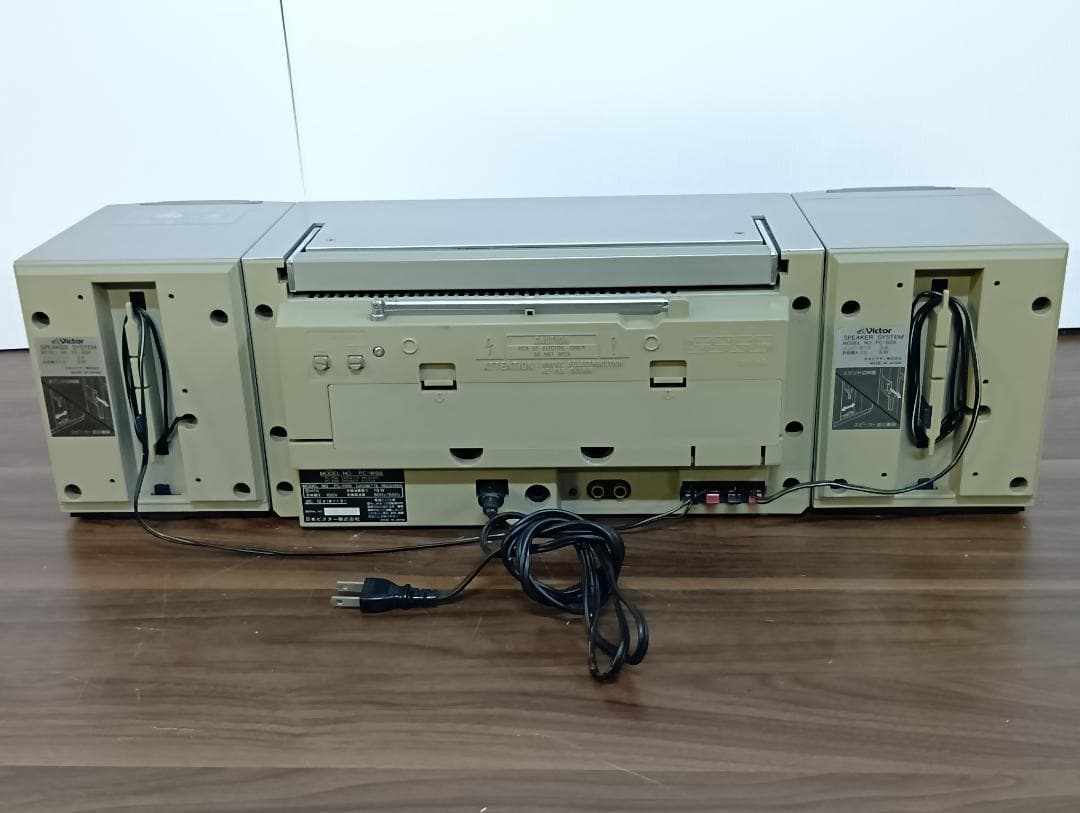 昭和レトロ　VICTOR　ビクター　ダブルラジカセ　PC-W88