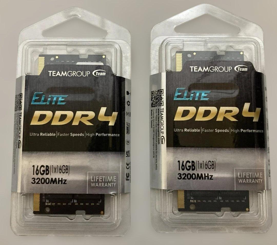 未開封 ノート メモリ　DDR4 3200 32GB (16GBx2枚)