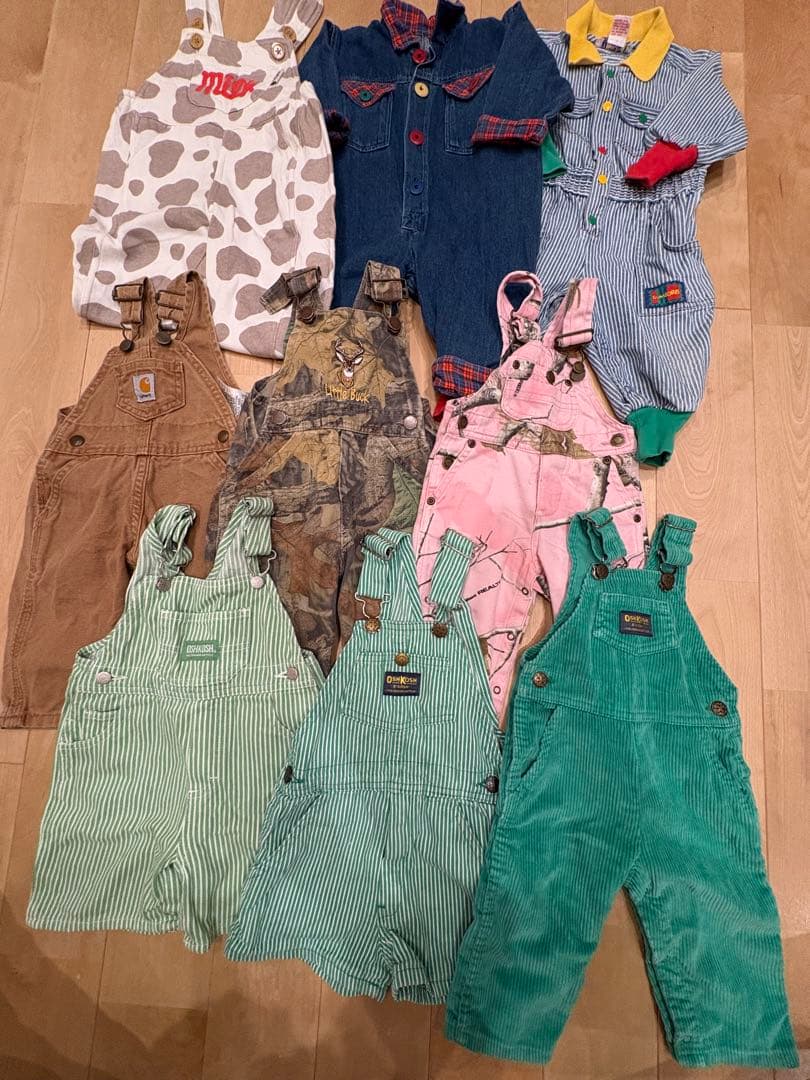 オシュコシュ オーバーオール まとめ売り