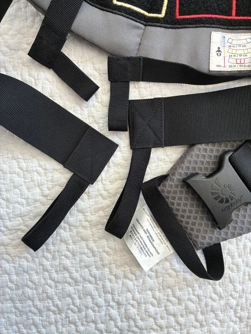 エルゴ 抱っこ紐 オムニ ブリーズ グラファイトグレー