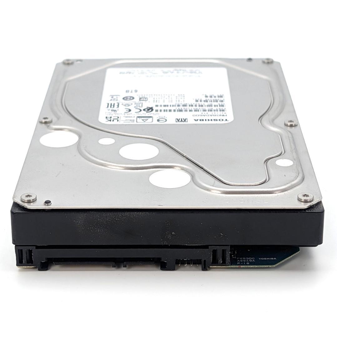 TOSHIBA MN08ADA600 NAS向けHDD 6TB×2台