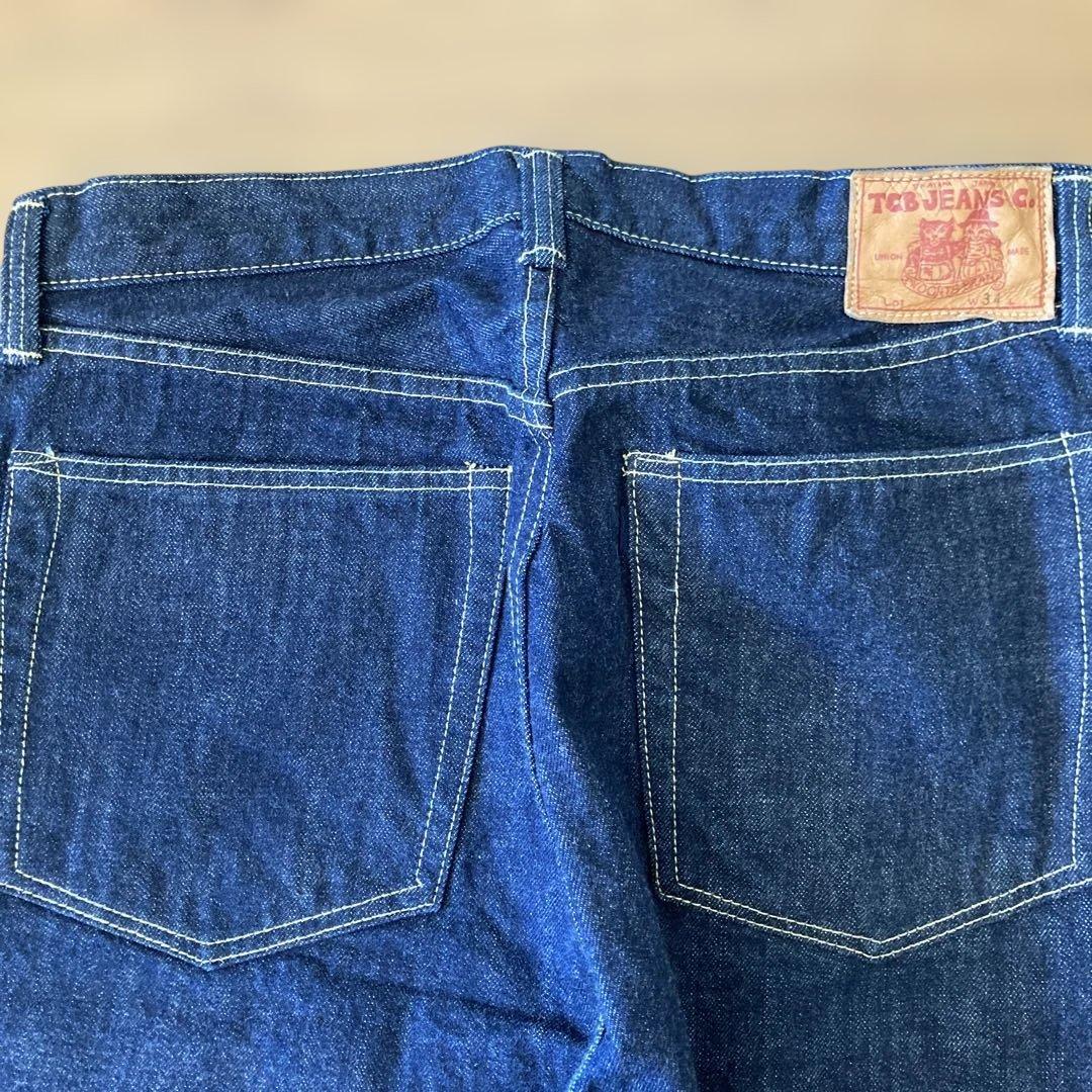 TCBジーンズ　大戦モデル　新品　34インチ