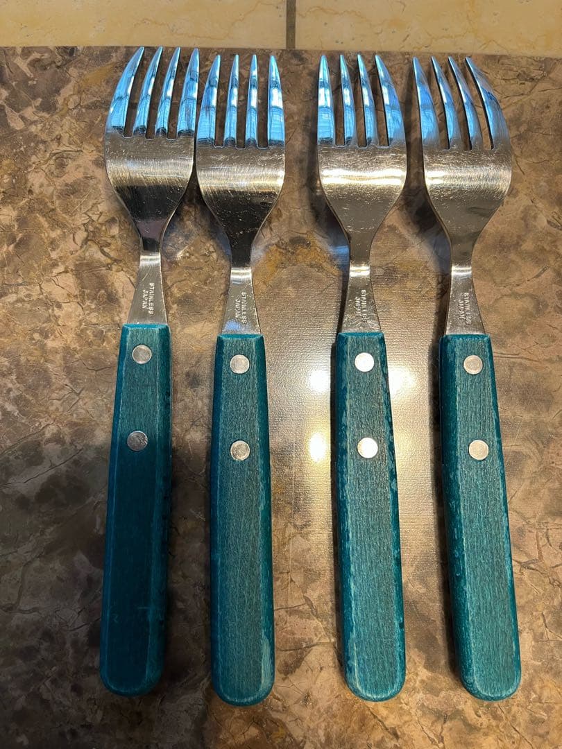 スノーピーク　カトラリー　20本　グリーンパーティー　ナイフ　フォーク　スプーン