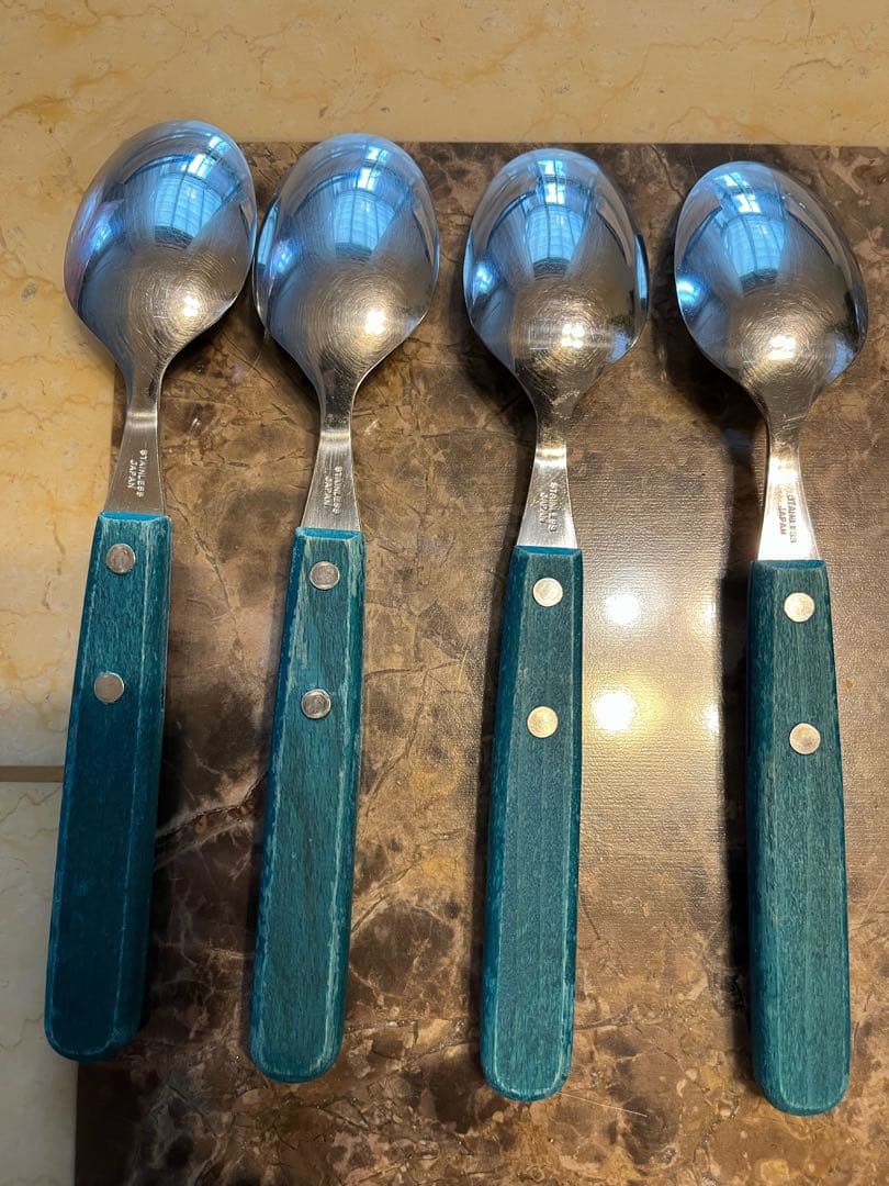 スノーピーク　カトラリー　20本　グリーンパーティー　ナイフ　フォーク　スプーン