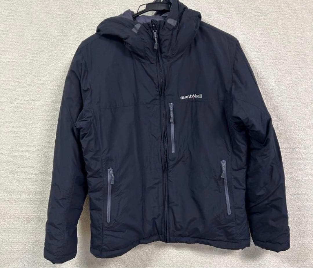 モンベル　リバーシブル　コロラドパーカ ブラック✖️ネイビー　チャコールグレー　Ｌ