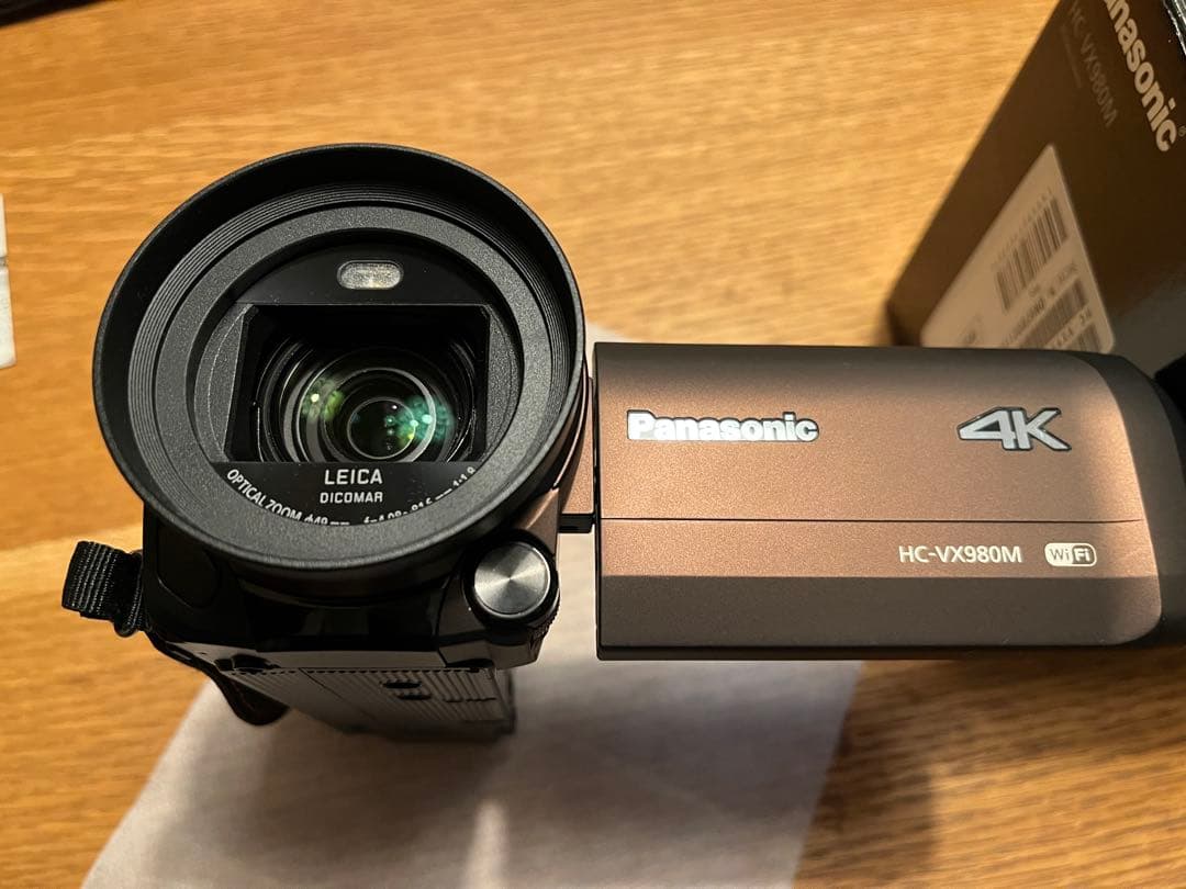 Panasonic HC-VX980M 4Kビデオカメラ　セット