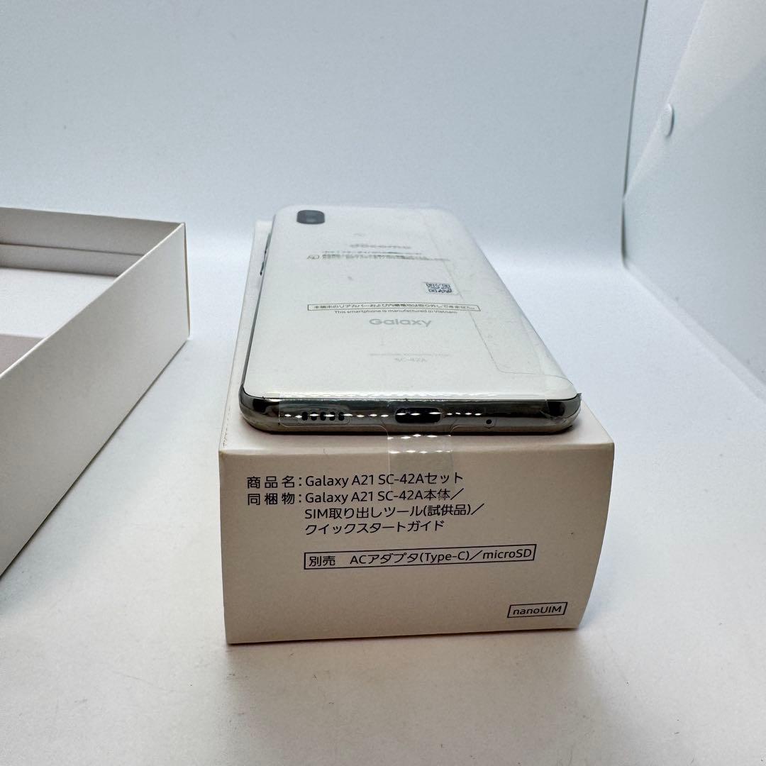 【SIMフリー】 Galaxy A21 SC-42A 本体 動作確認済み