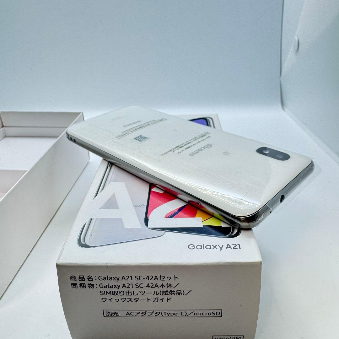 【SIMフリー】 Galaxy A21 SC-42A 本体 動作確認済み