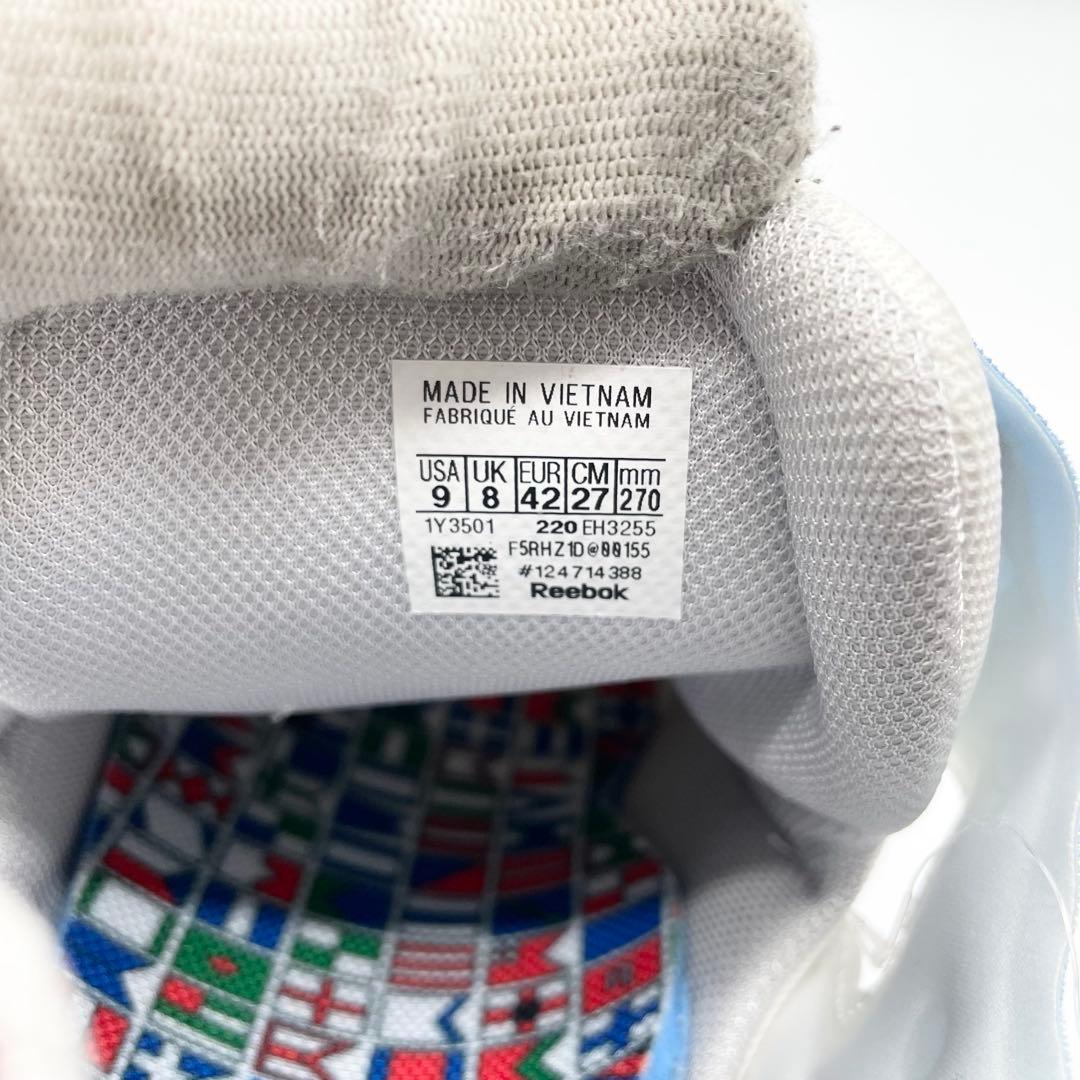 【未使用】Reebok リーボック ポンプフューリー スニーカー 白 27cm