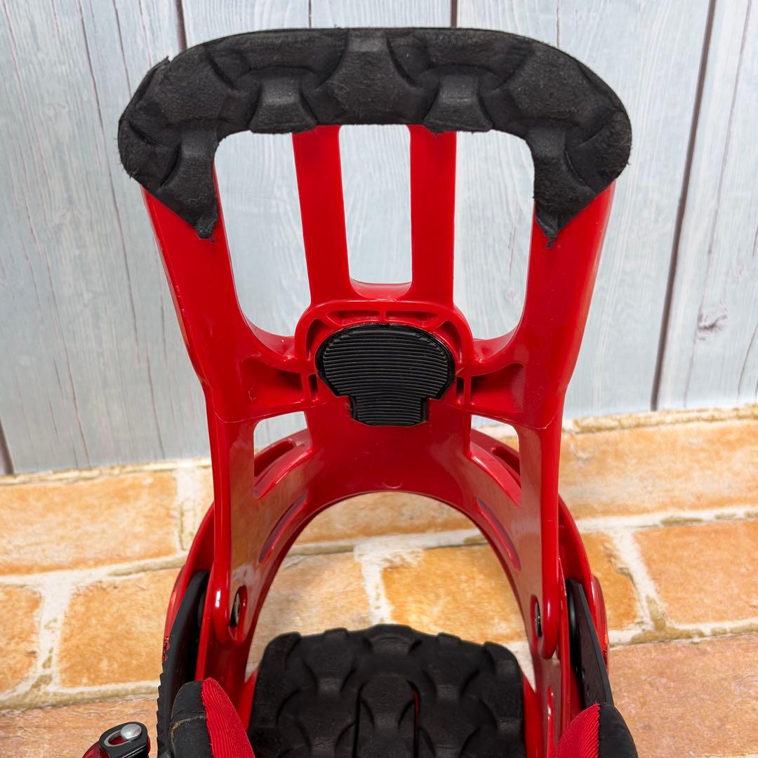SALOMON RYTHEM サイズS バインディング スノーボード レッド 赤