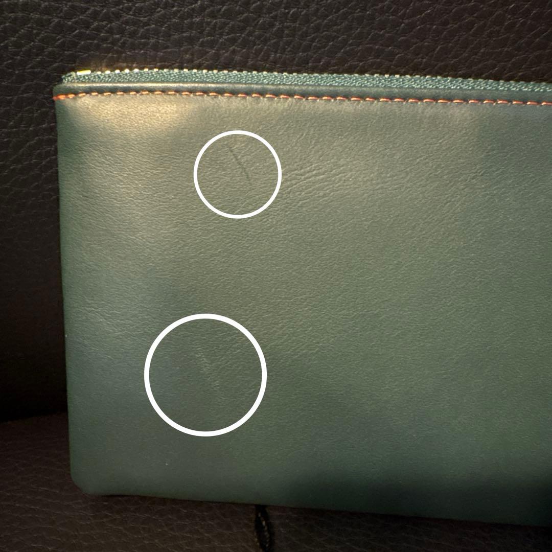 【KENZO 】新品グリーンレザー ケース