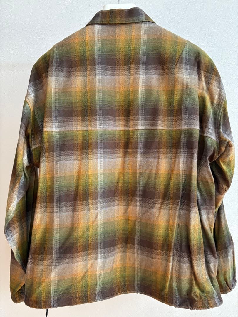 アンセルム ハーフジップシャツブルゾン