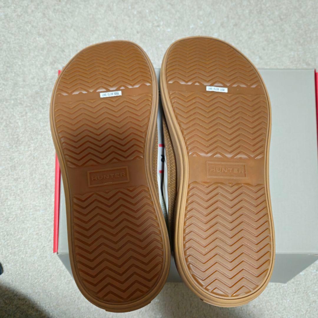 【新品未使用】HUNTER インアウトパッファーニットブーツ