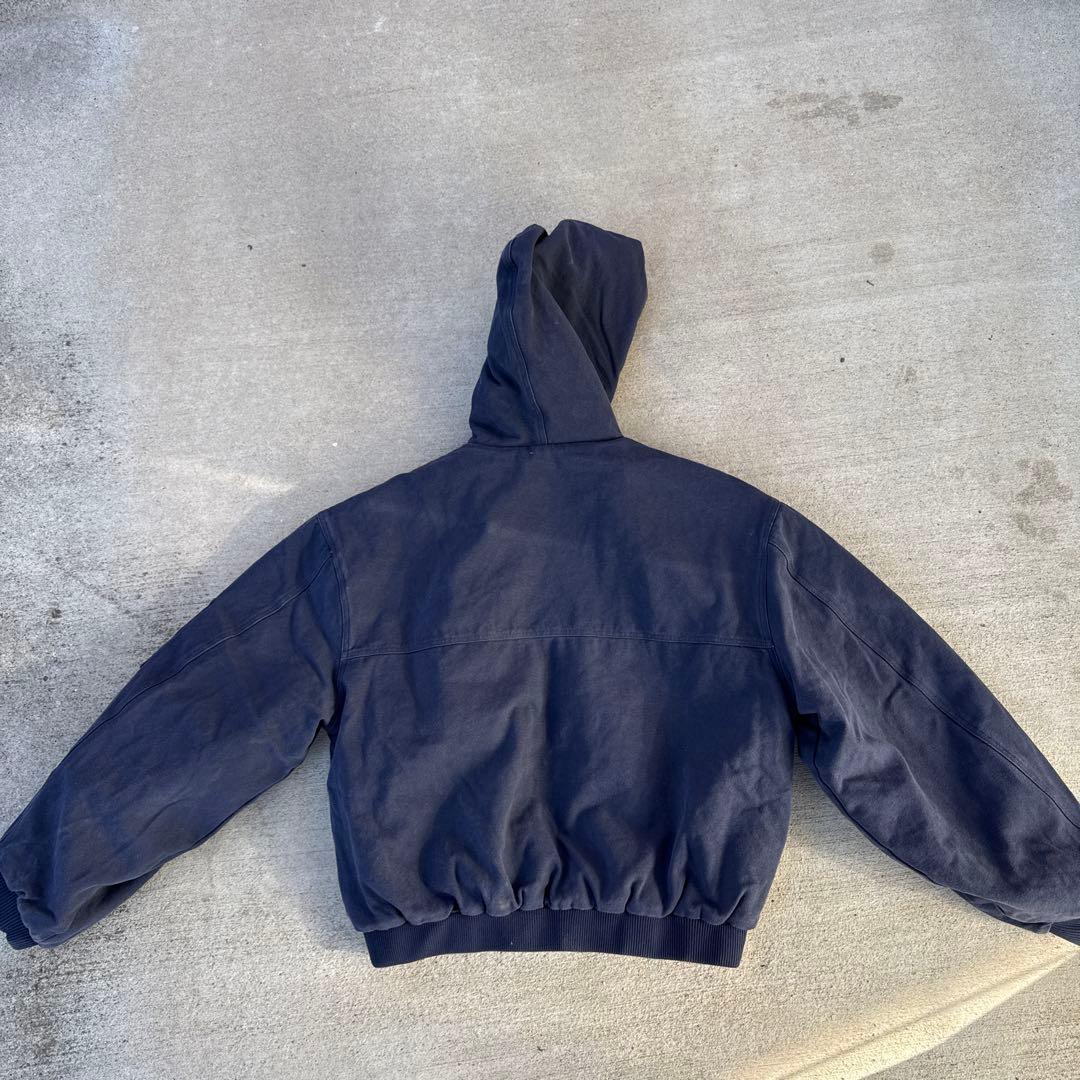 ジャケット・アウター Shizo Navy Canvas Clasp Bomber Jacket L