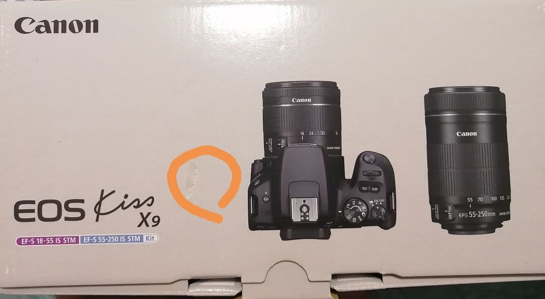 EOS kiss X9 ダブルズーム＋マクロ 計レンズ３本セット