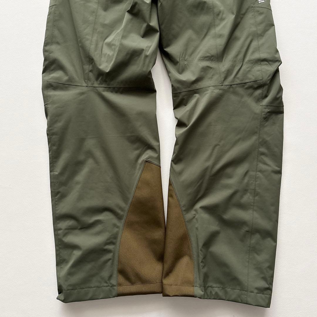 02436-7 モンベル　スキーウェア　パウダーステップ　ダークグリーン　L