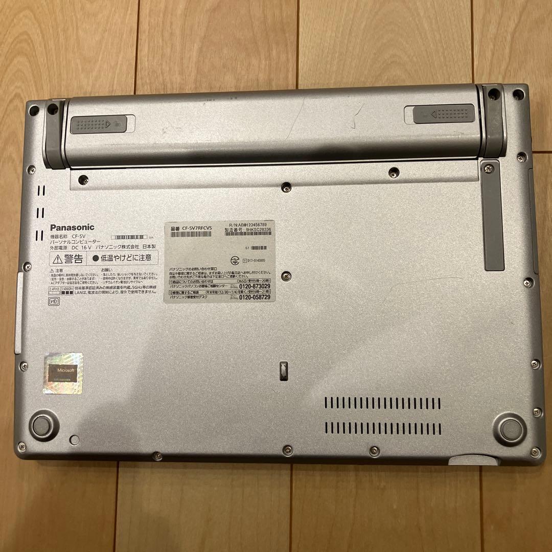 パナソニック Let's note SV7 Windows11