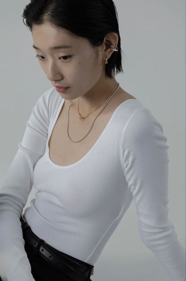 【ヒアーズ・完売品】h'eres INES 08 NECKLACE GOLD