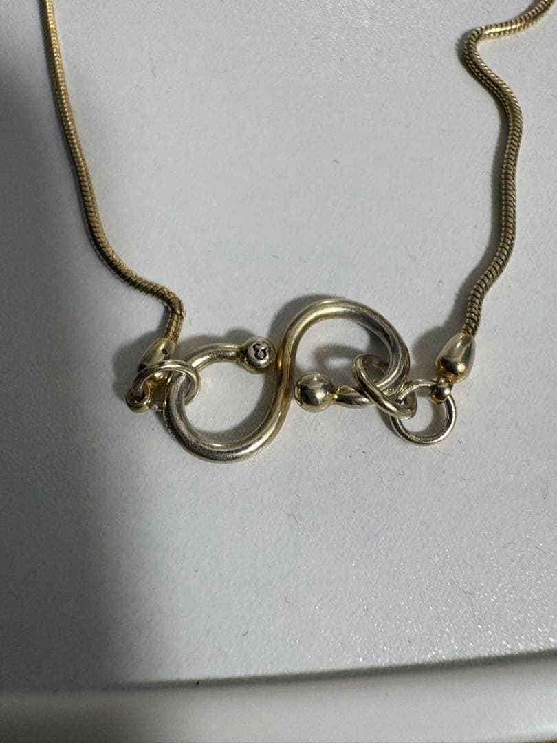 【ヒアーズ・完売品】h'eres INES 08 NECKLACE GOLD