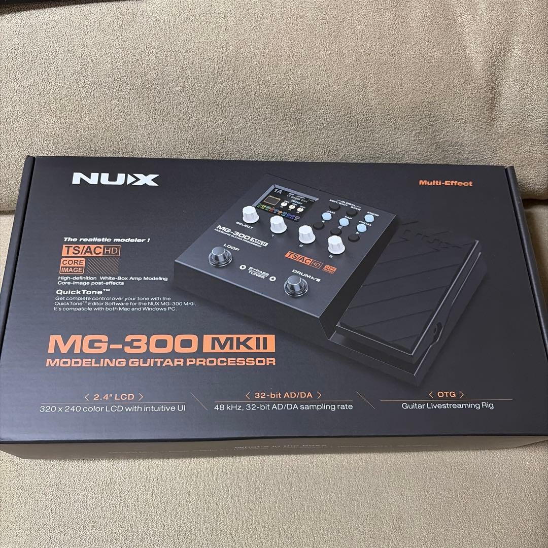 NUX MG-300 MKII モデリングギタープロセッサーマルチエフェクター