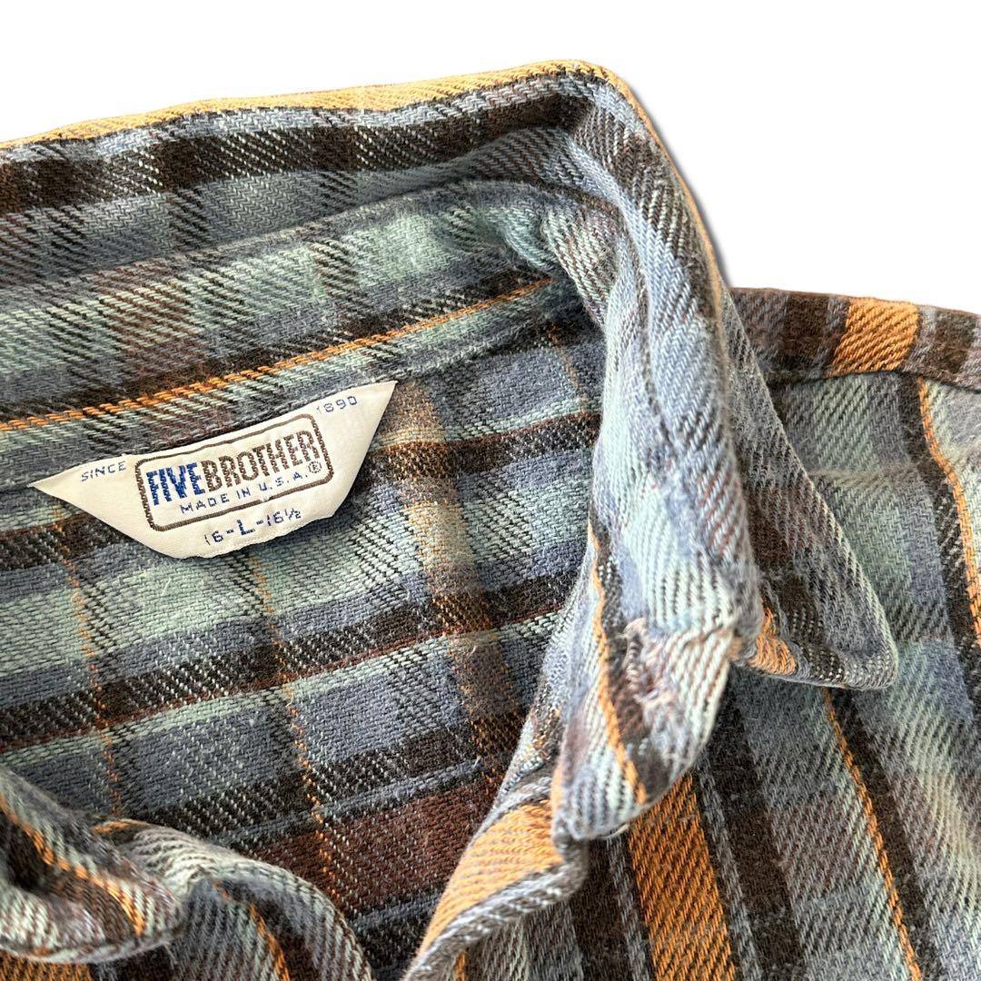 トップス 70s FIVE BROTHER made in usa