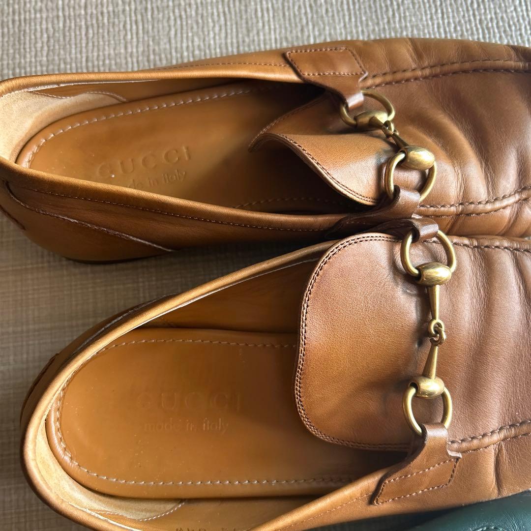 Gucci ローファー 2足セット ブラウン グリーン最終値下げ早い者勝ちです