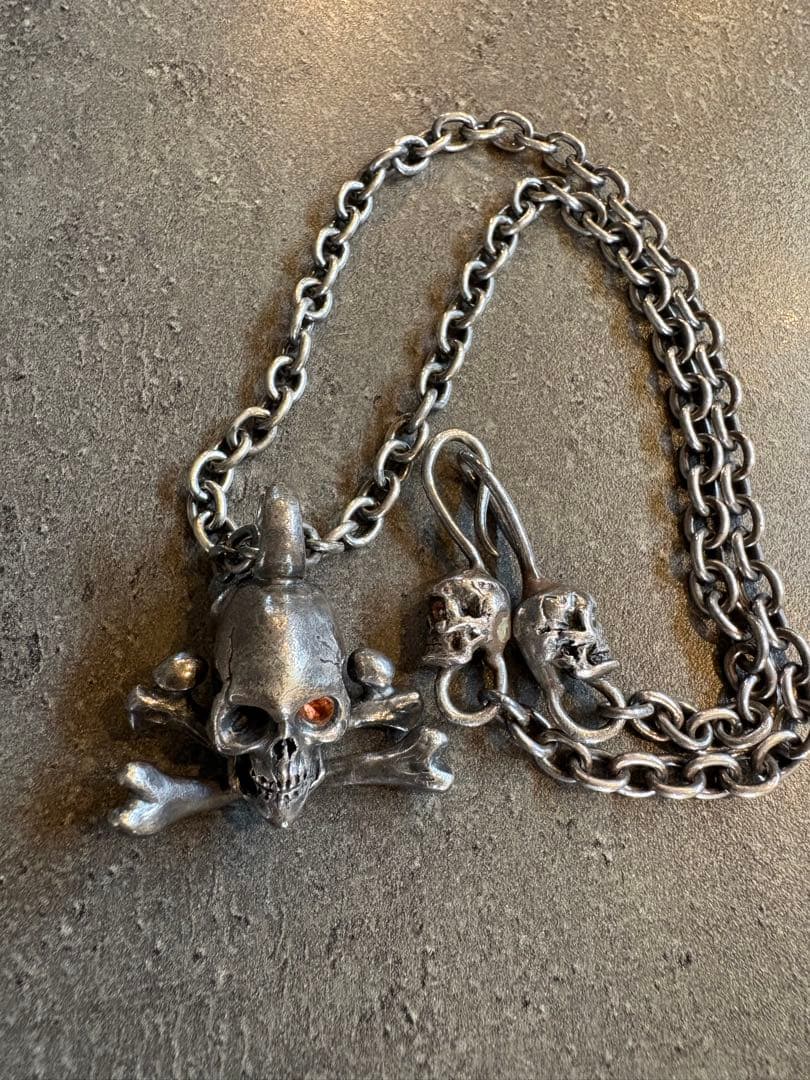 galcia ガルシア　ネックレス　スカル