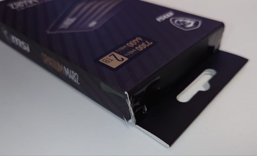 内蔵型SSD MSI SPATIUM M482 2TB M.2 TLC SSD