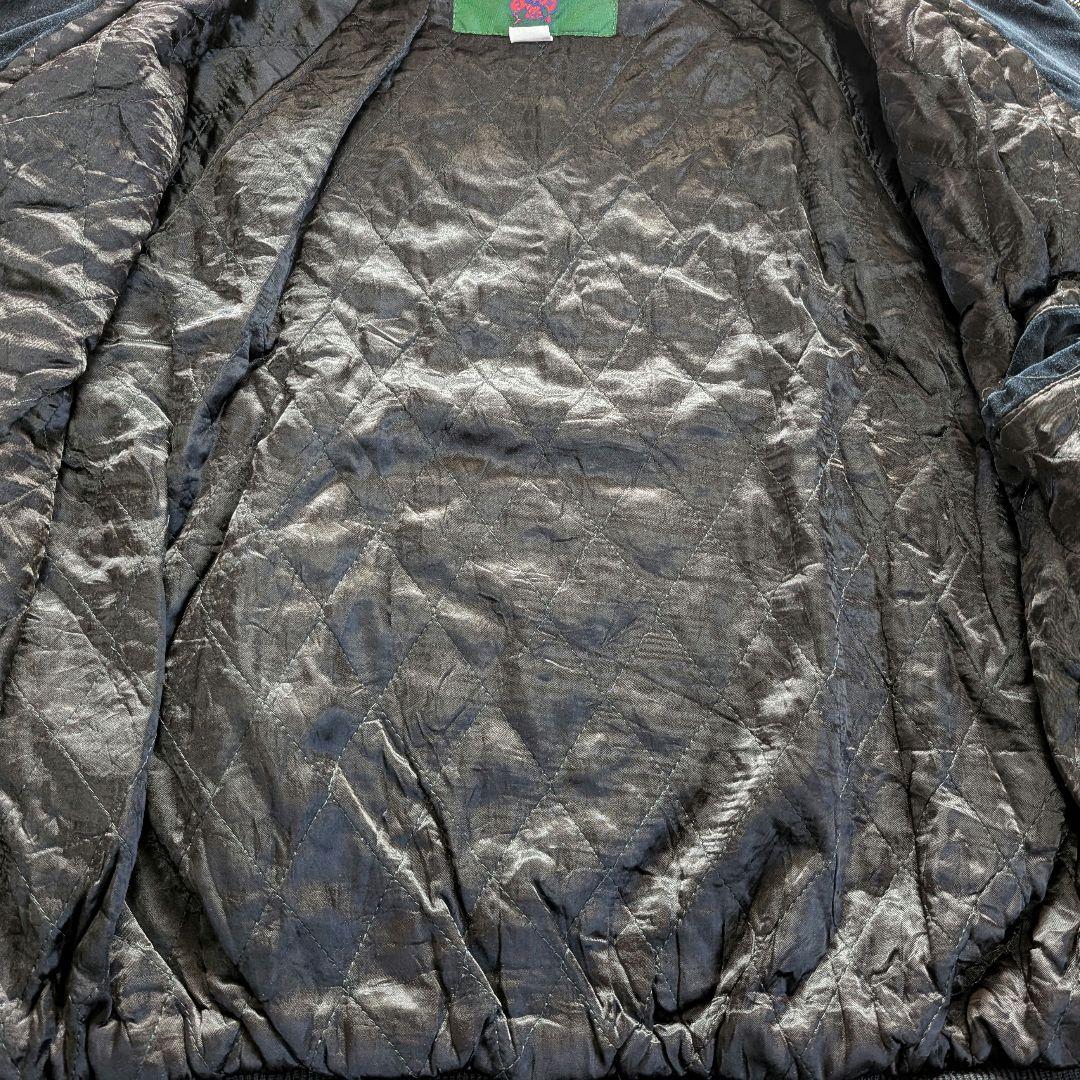 ヴィンテージ 別珍 スカジャン 90s 龍 日本地図 スーベニア