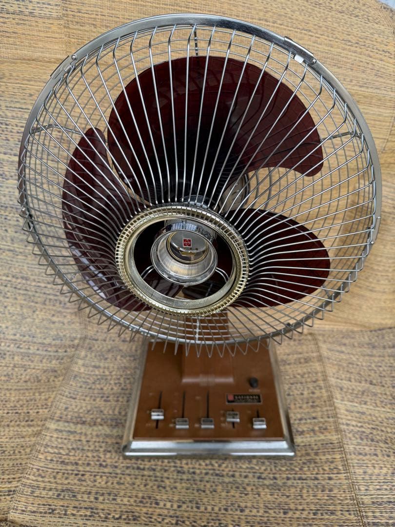 スタンド式ブラウンファン F-35QH 3枚羽根 60W