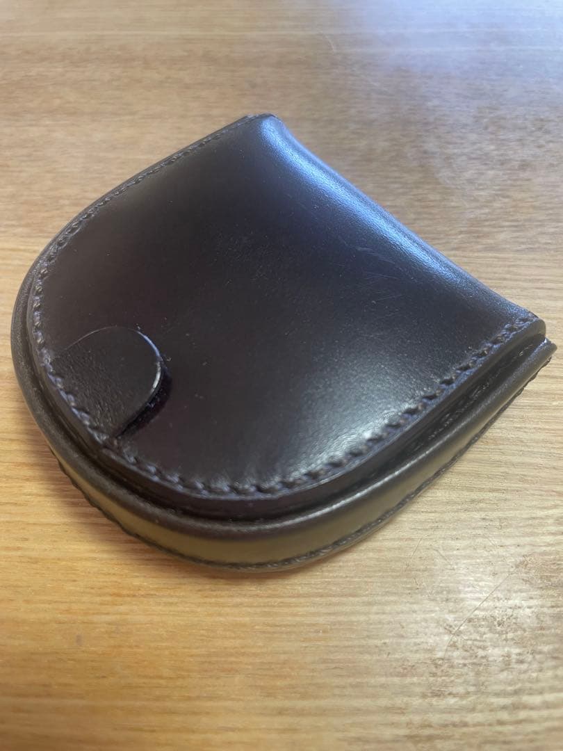 土屋鞄製造所/馬蹄/ケース/ 小銭入れ/こげ茶/コードバン/