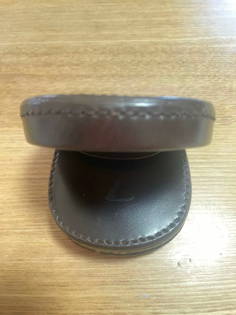 土屋鞄製造所/馬蹄/ケース/ 小銭入れ/こげ茶/コードバン/