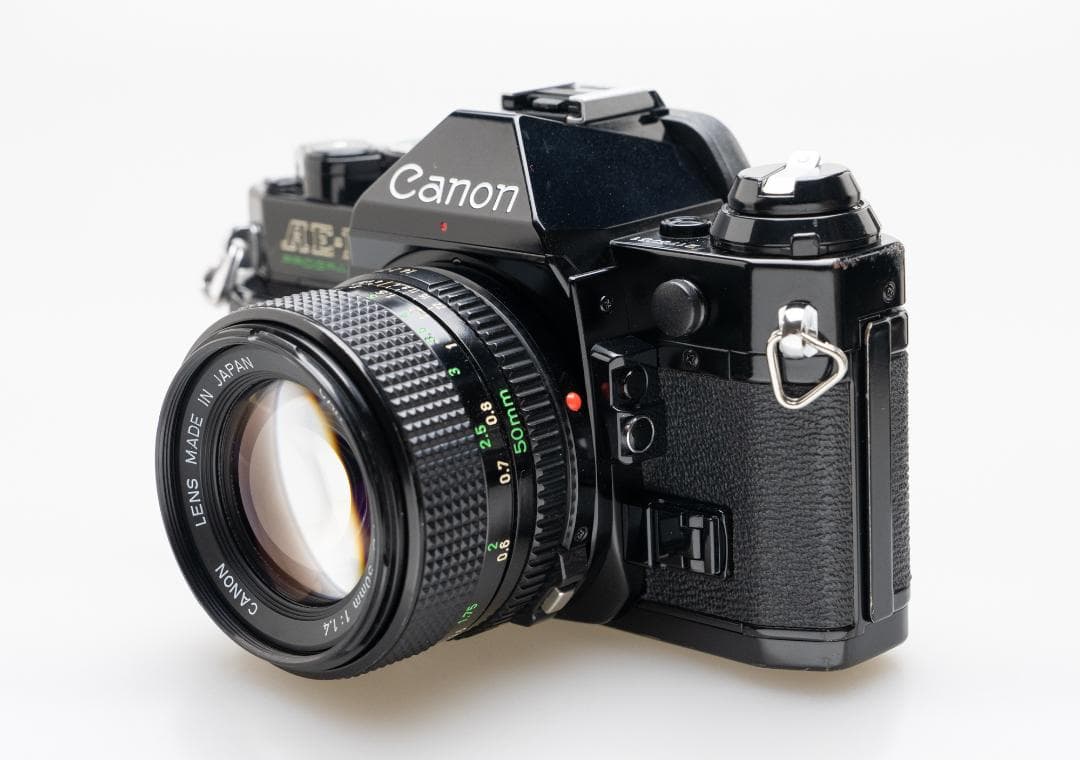【完動品】Canon AE-1 PROGRAM+NewFD50mm f1.4など