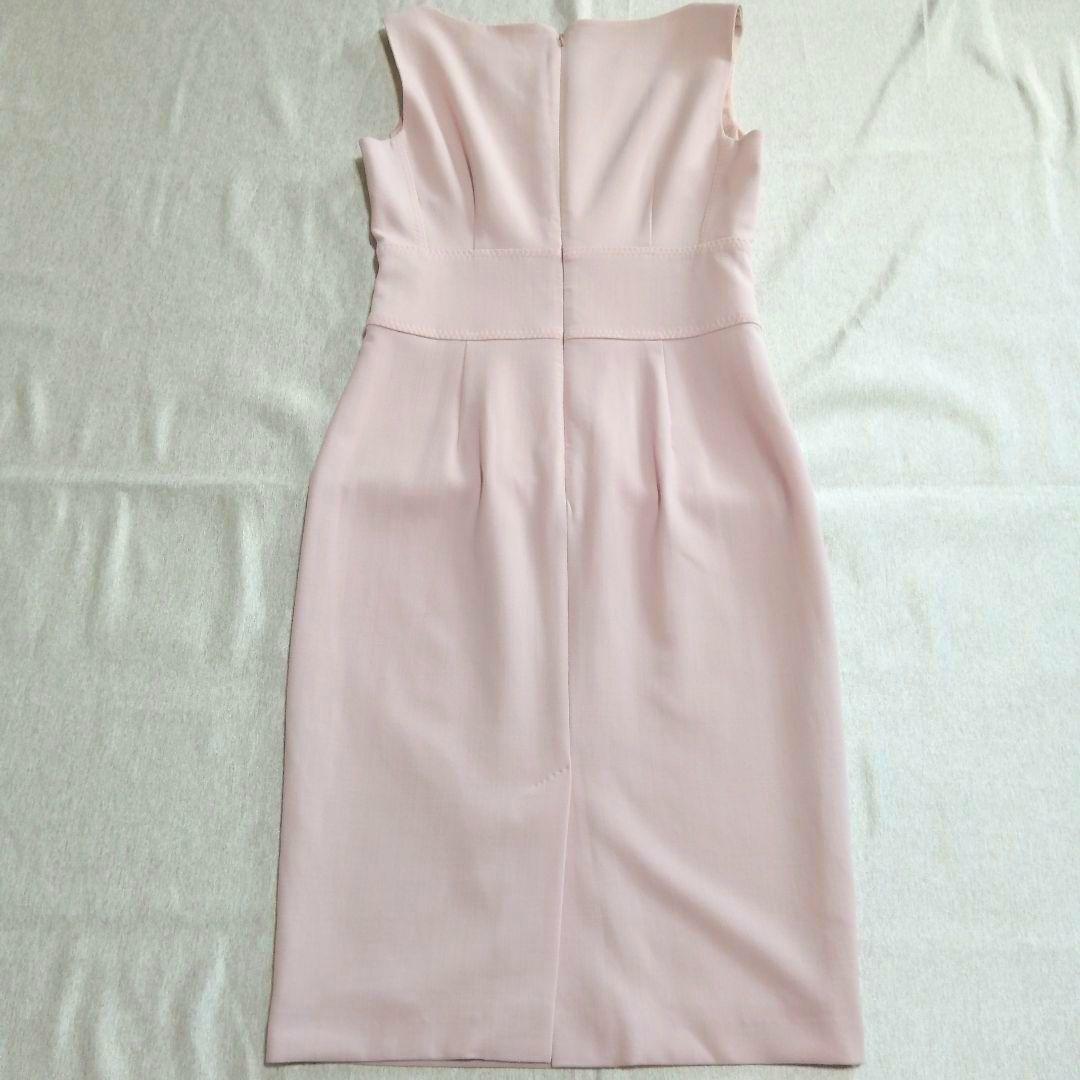 【タグ付き】MaxMara 定価8万円 ノースリーブひざ丈ワンピース XL